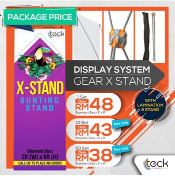 Gear X Stand (with print)